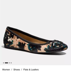 NWT/NWB Coach Lara Slip-on Flats Sz 5.5